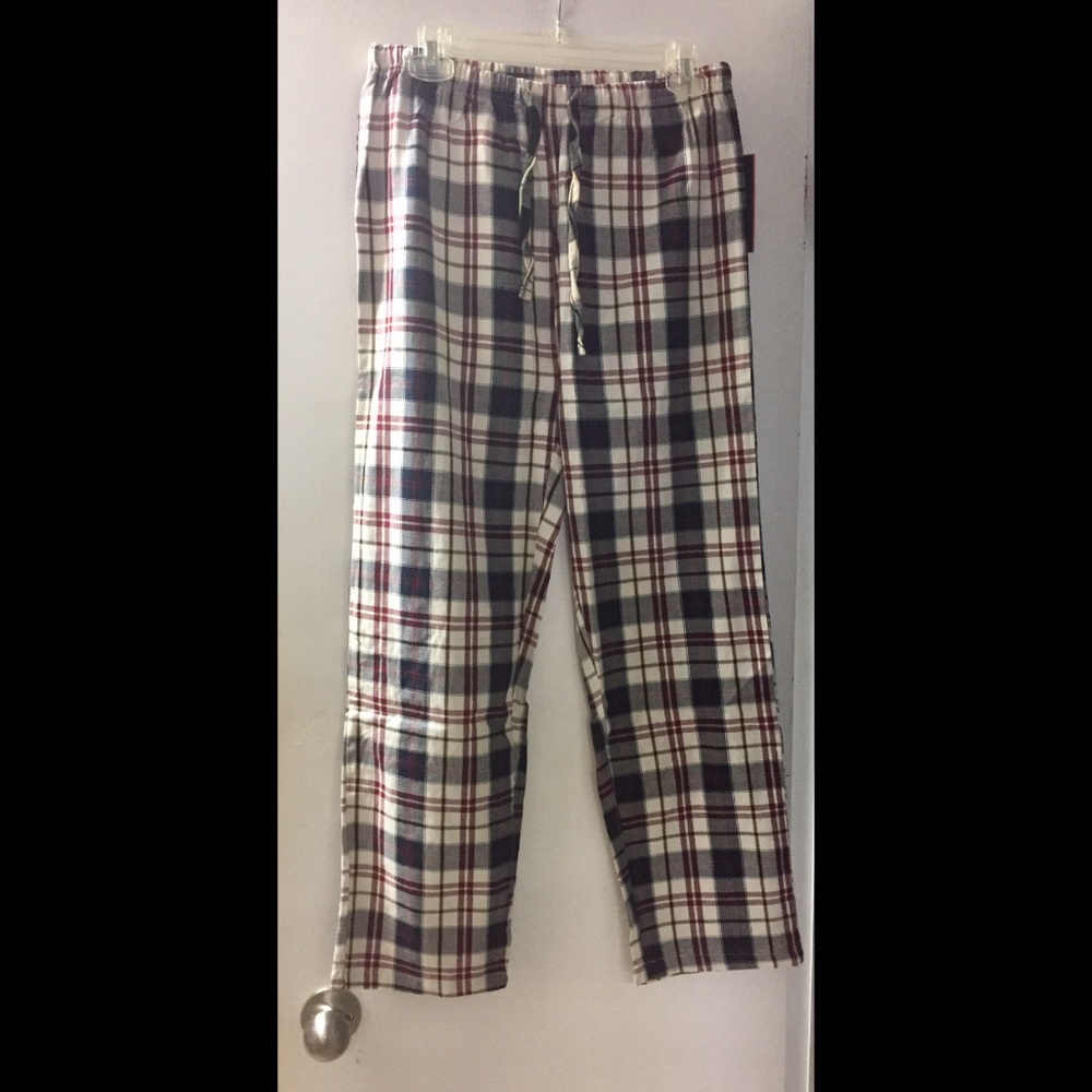 📦 Cotton Plaid Lounge Pants